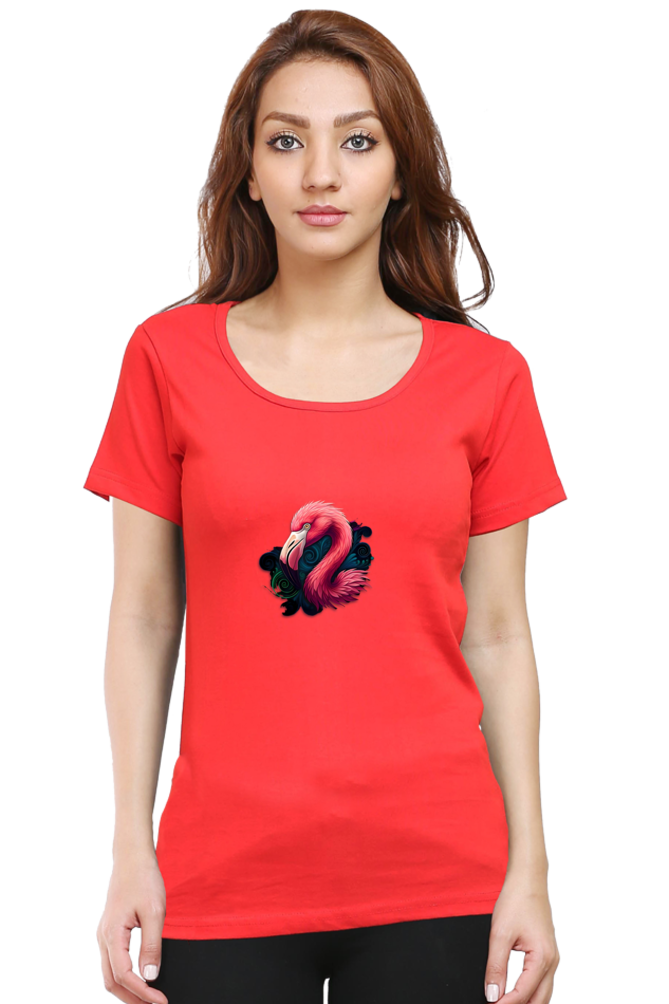 Classic Pink Hamsa Round Neck