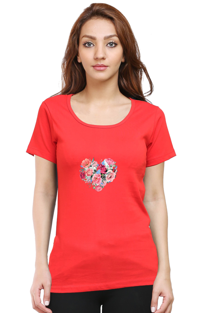 Classic Huva Heart Round Neck