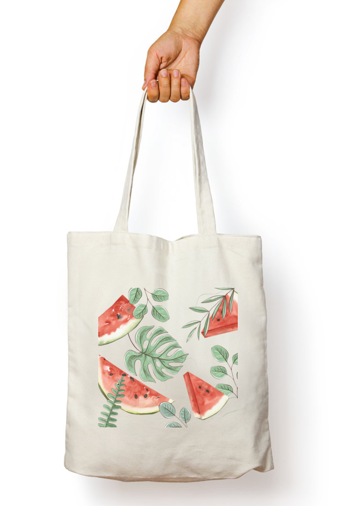 Watermelon Tote Bag With Zipper