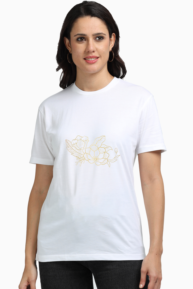 Plus Huva Outline T-Shirt
