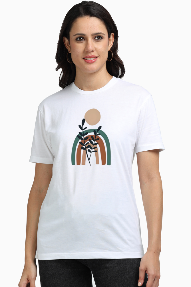 Plus Boho Rainbow T-Shirt