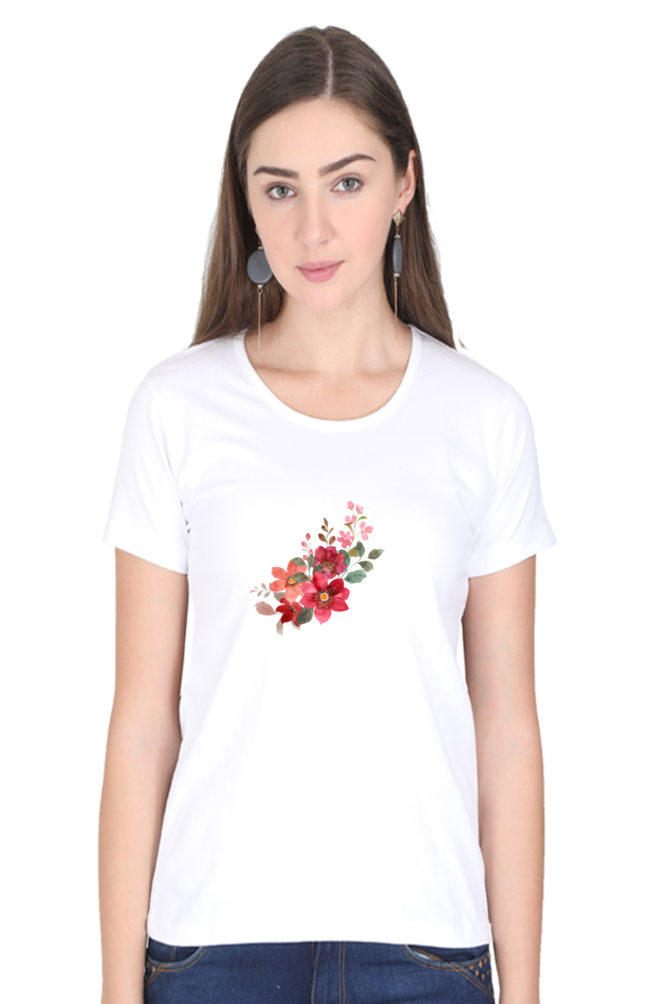 Classic Kempu Huva Art Round Neck