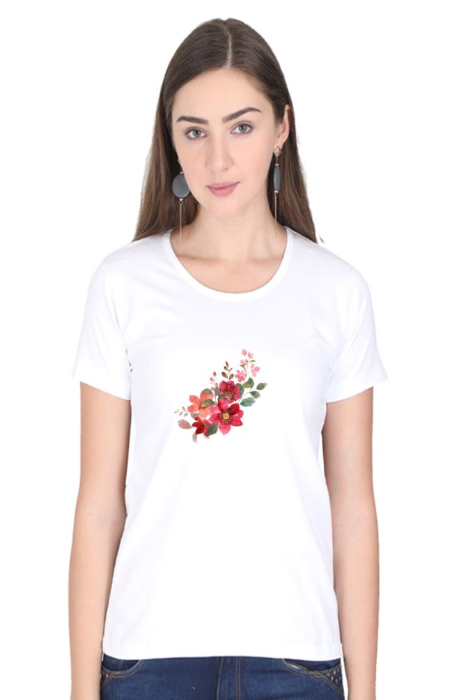 Classic Kempu Huva Art Round Neck