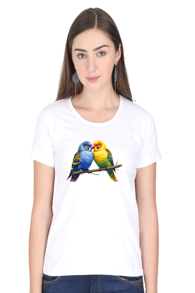 Classic Love Birds Round Neck