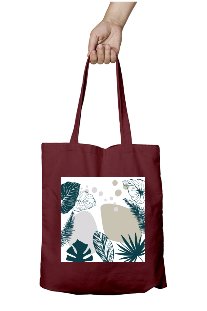 Green Gida Tote Bag With Zipper