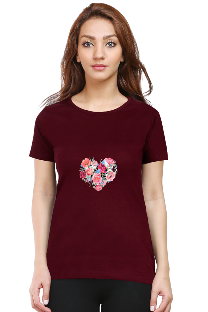 Classic Huva Heart Round Neck