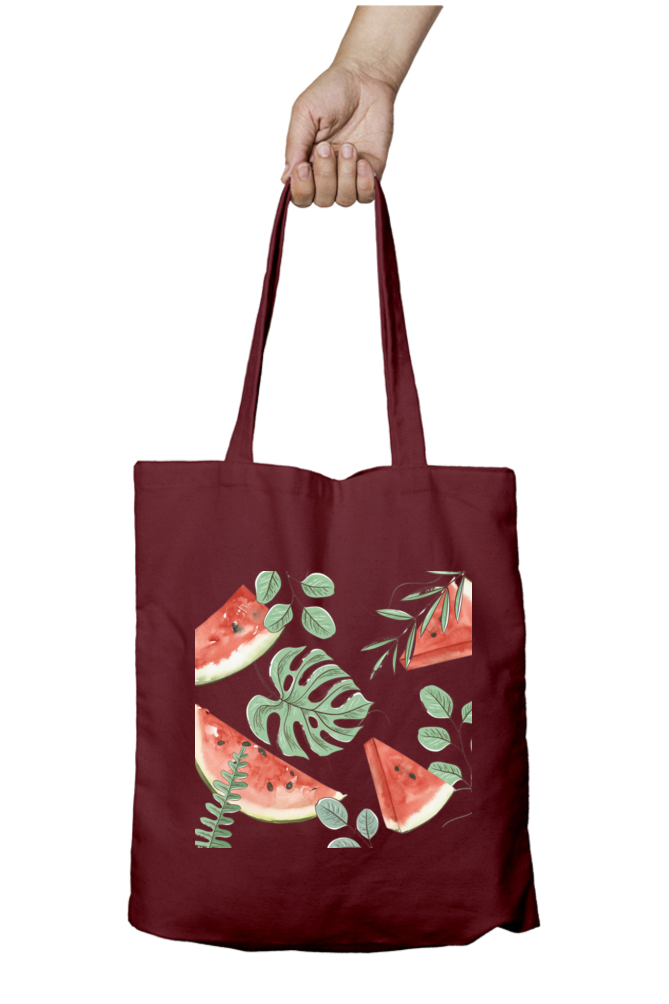 Watermelon Tote Bag With Zipper