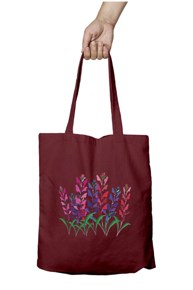 Butterfly Huva Tote Bag With Zipper