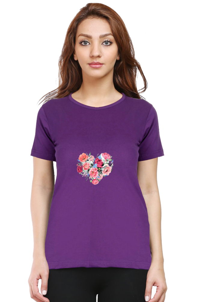 Classic Huva Heart Round Neck