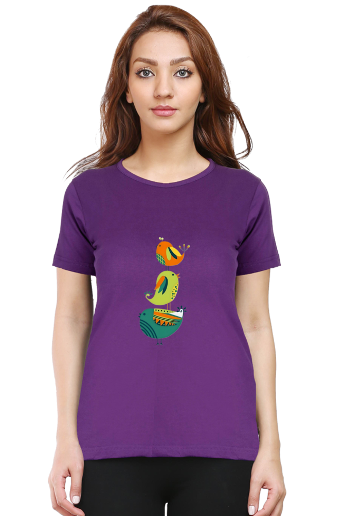 Classic Mooru Pakshi Round Neck