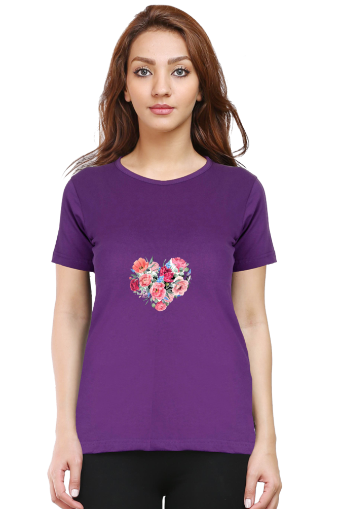 Classic Huva Heart Round Neck