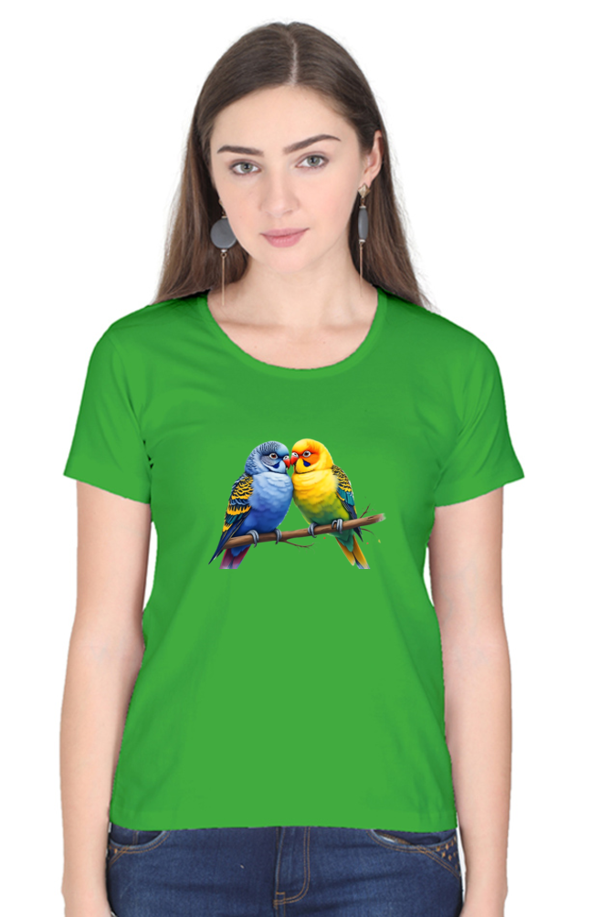 Classic Love Birds Round Neck