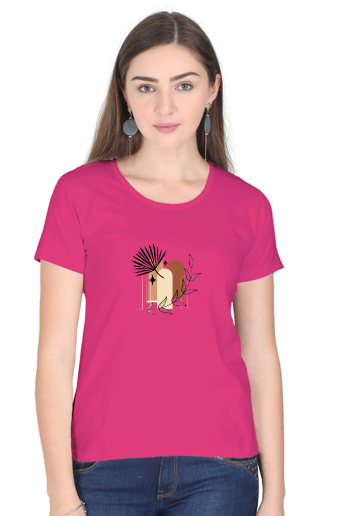 Classic Boho Pillar Round Neck