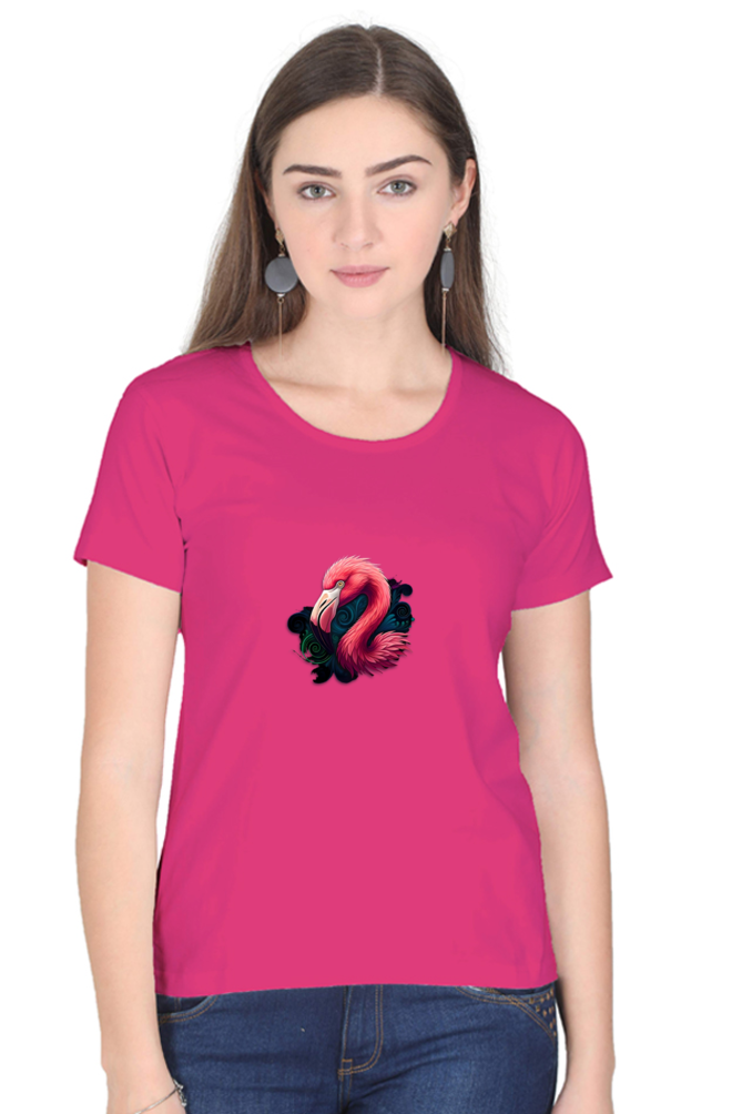 Classic Pink Hamsa Round Neck
