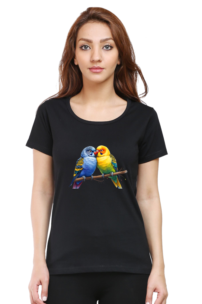 Classic Love Birds Round Neck