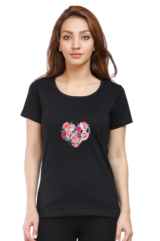 Classic Huva Heart Round Neck