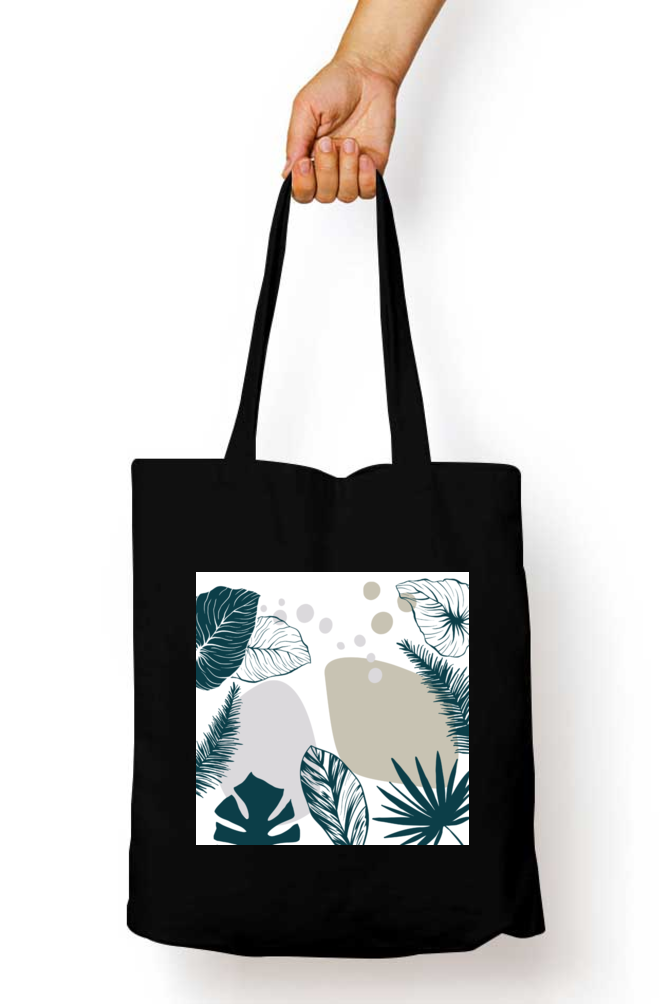 Green Gida Tote Bag With Zipper