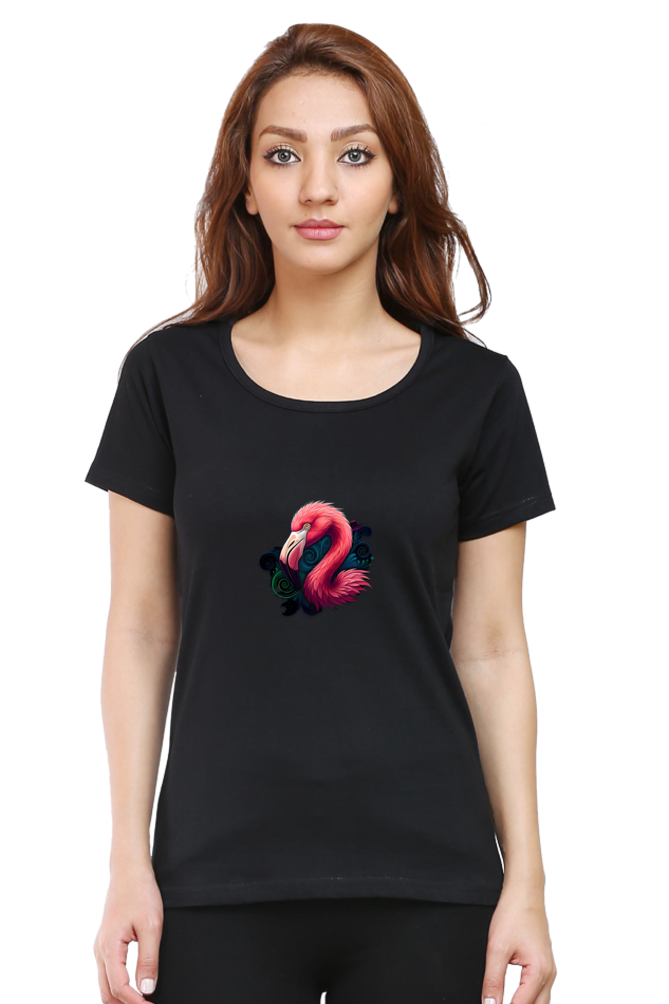 Classic Pink Hamsa Round Neck