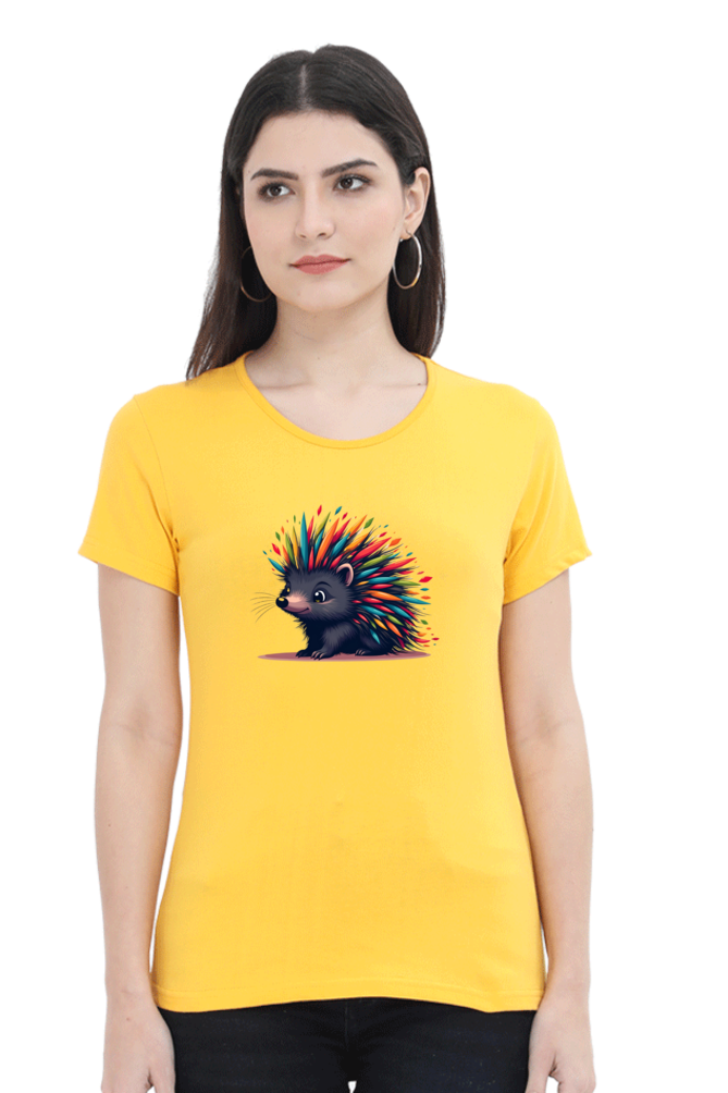 Classic Spiky Porcupine Round Neck