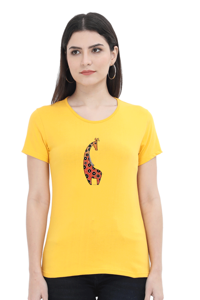 Classic Giraffe Round Neck
