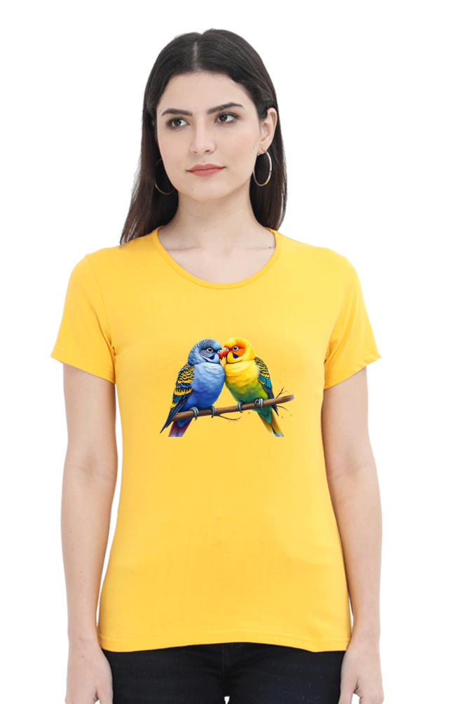 Classic Love Birds Round Neck