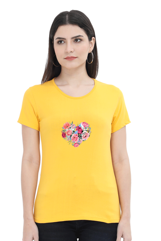 Classic Huva Heart Round Neck