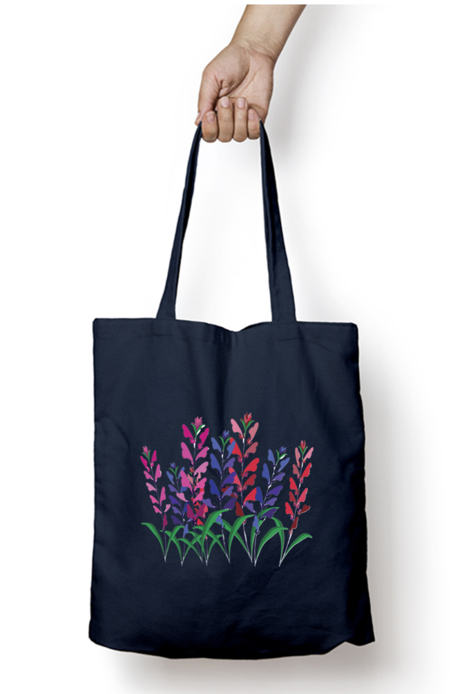 Butterfly Huva Tote Bag With Zipper