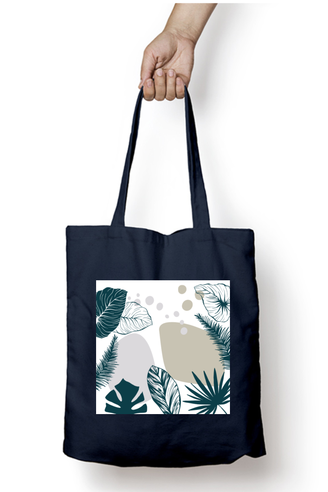 Green Gida Tote Bag With Zipper