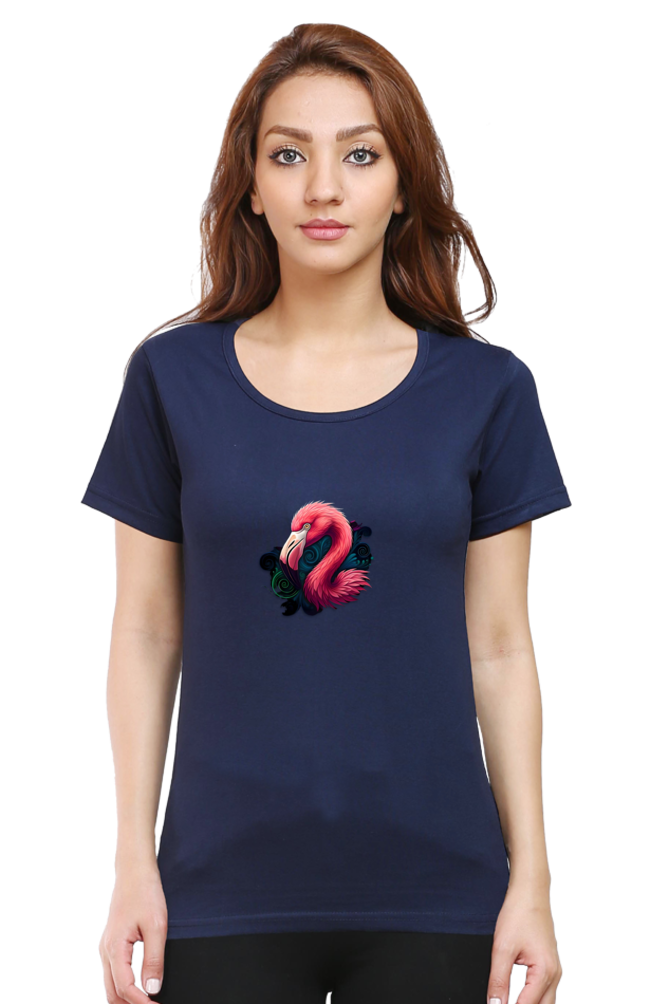 Classic Pink Hamsa Round Neck