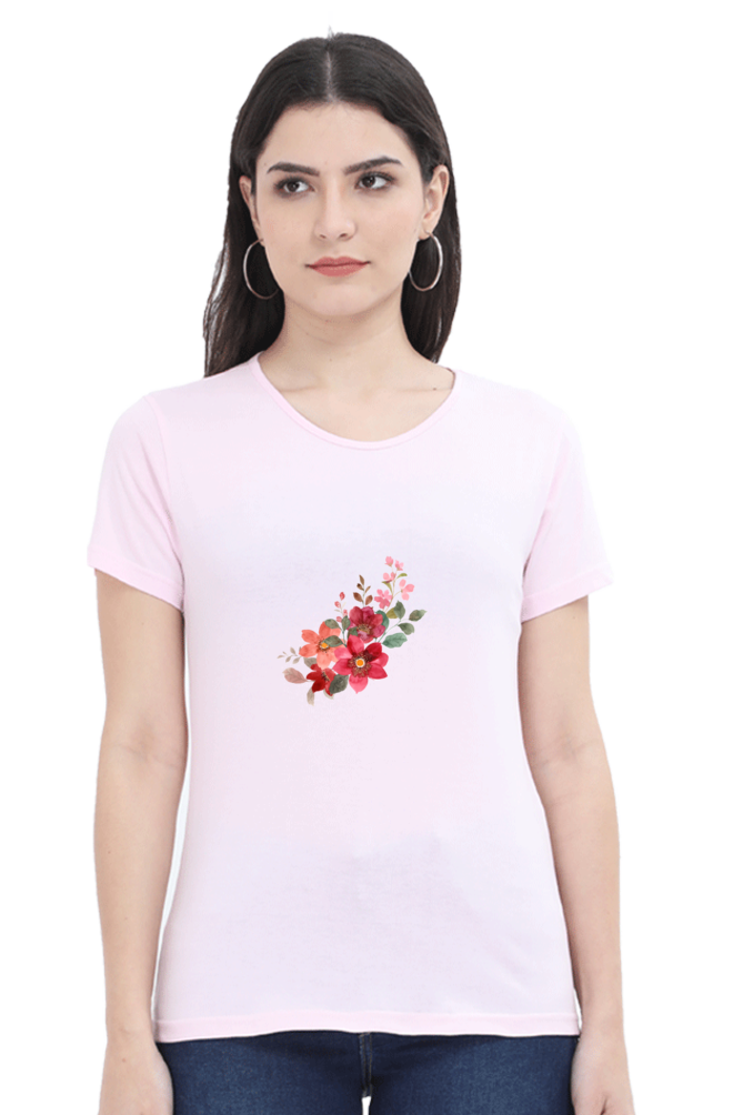 Classic Kempu Huva Art Round Neck