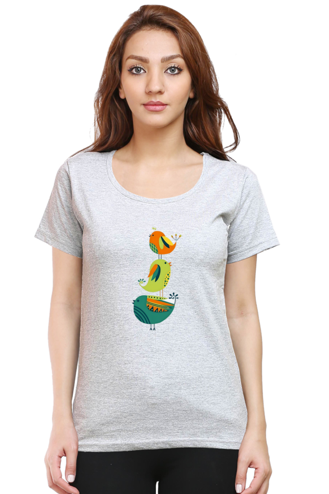 Classic Mooru Pakshi Round Neck