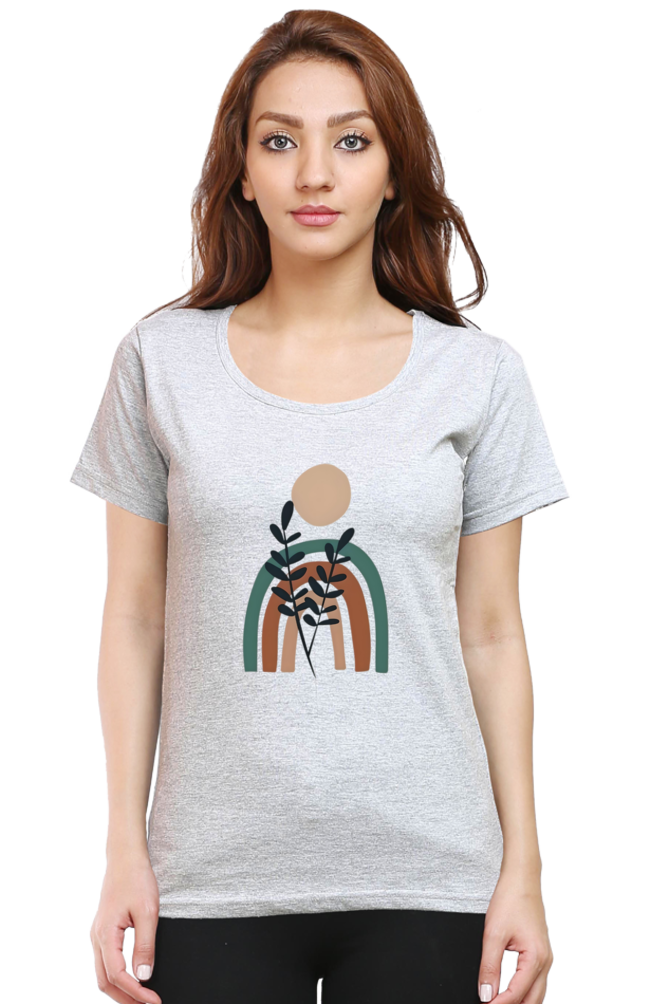 Classic Boho Rainbow Round Neck