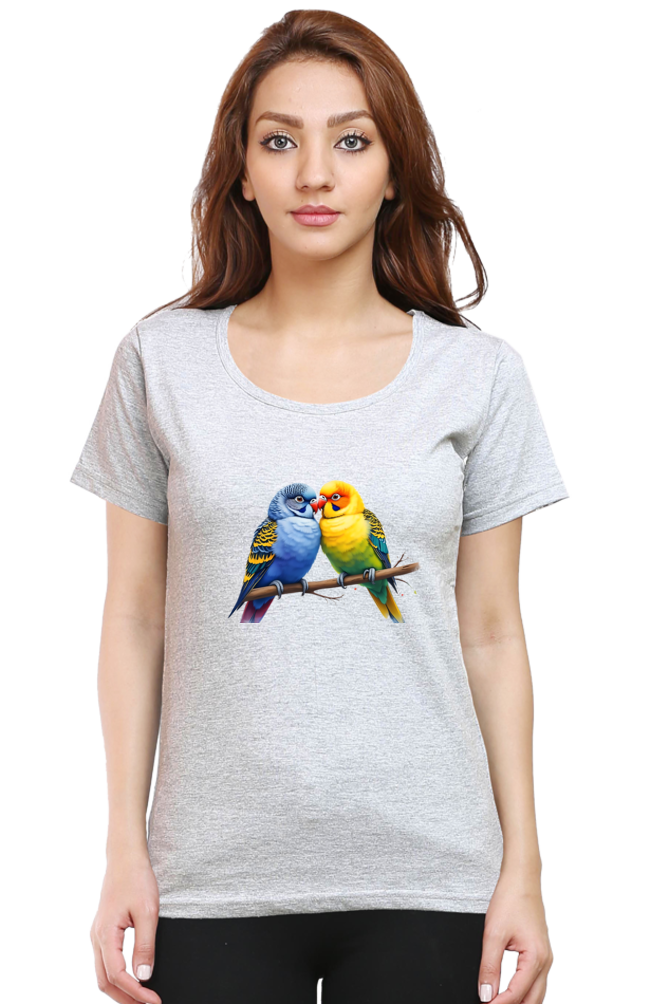 Classic Love Birds Round Neck