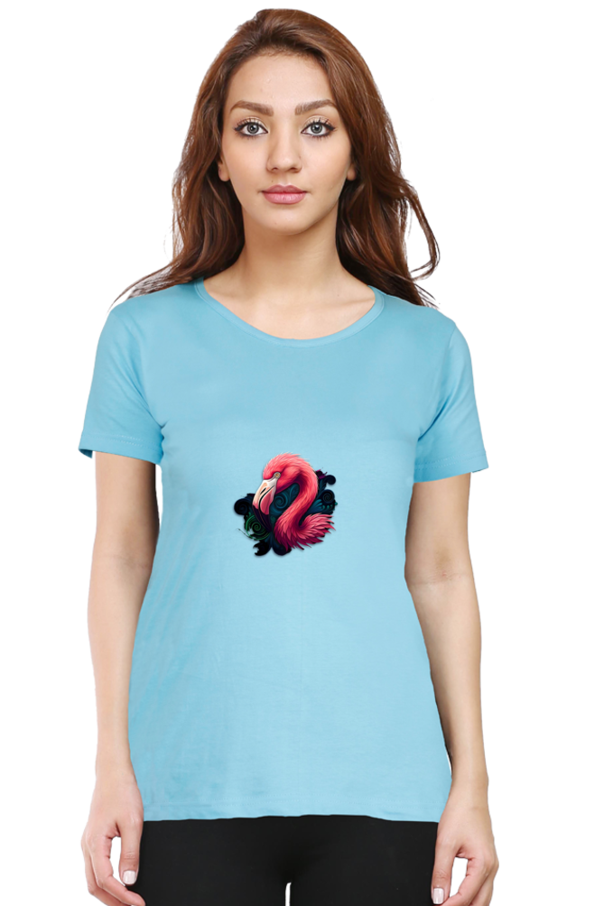 Classic Pink Hamsa Round Neck