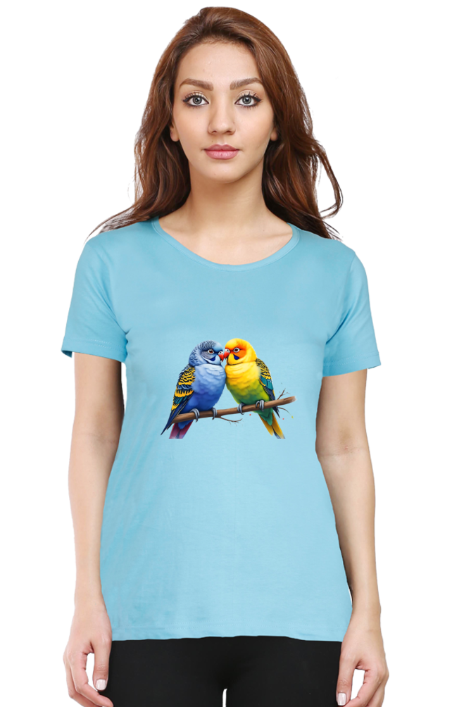 Classic Love Birds Round Neck