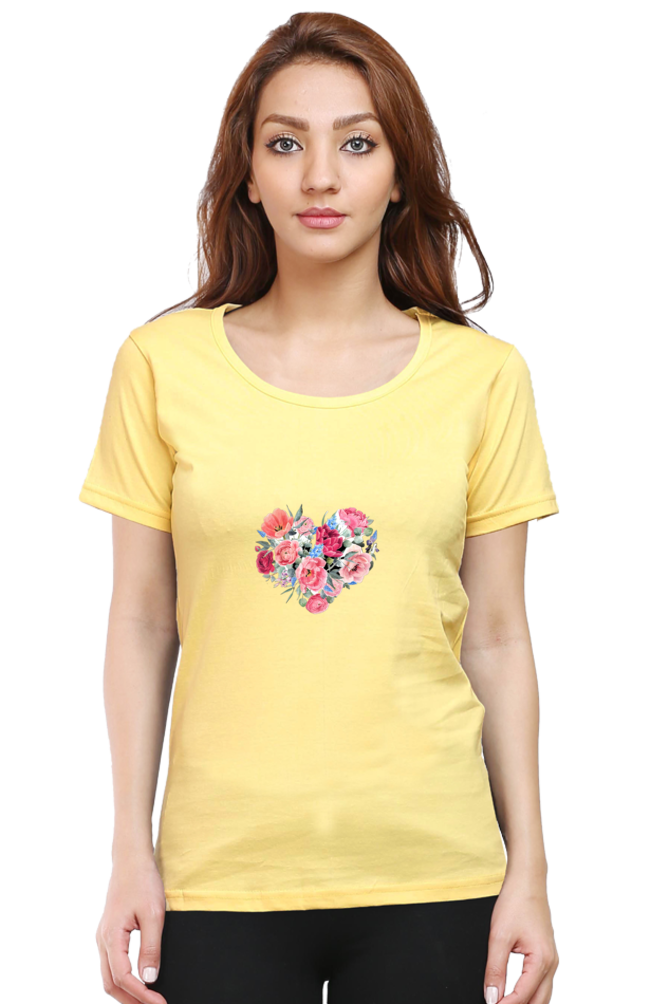 Classic Huva Heart Round Neck