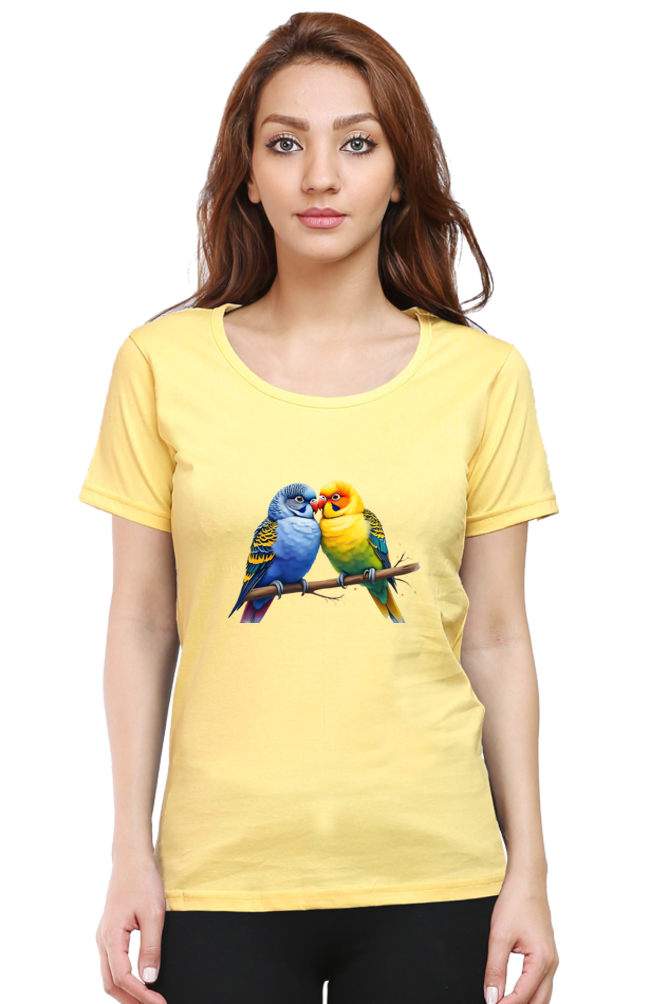 Classic Love Birds Round Neck