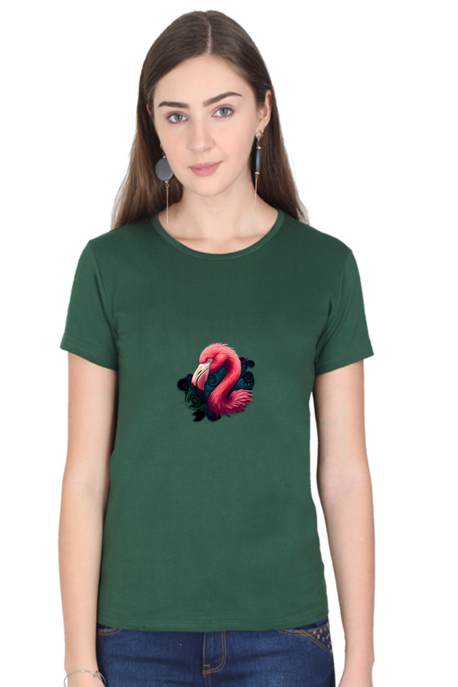 Classic Pink Hamsa Round Neck