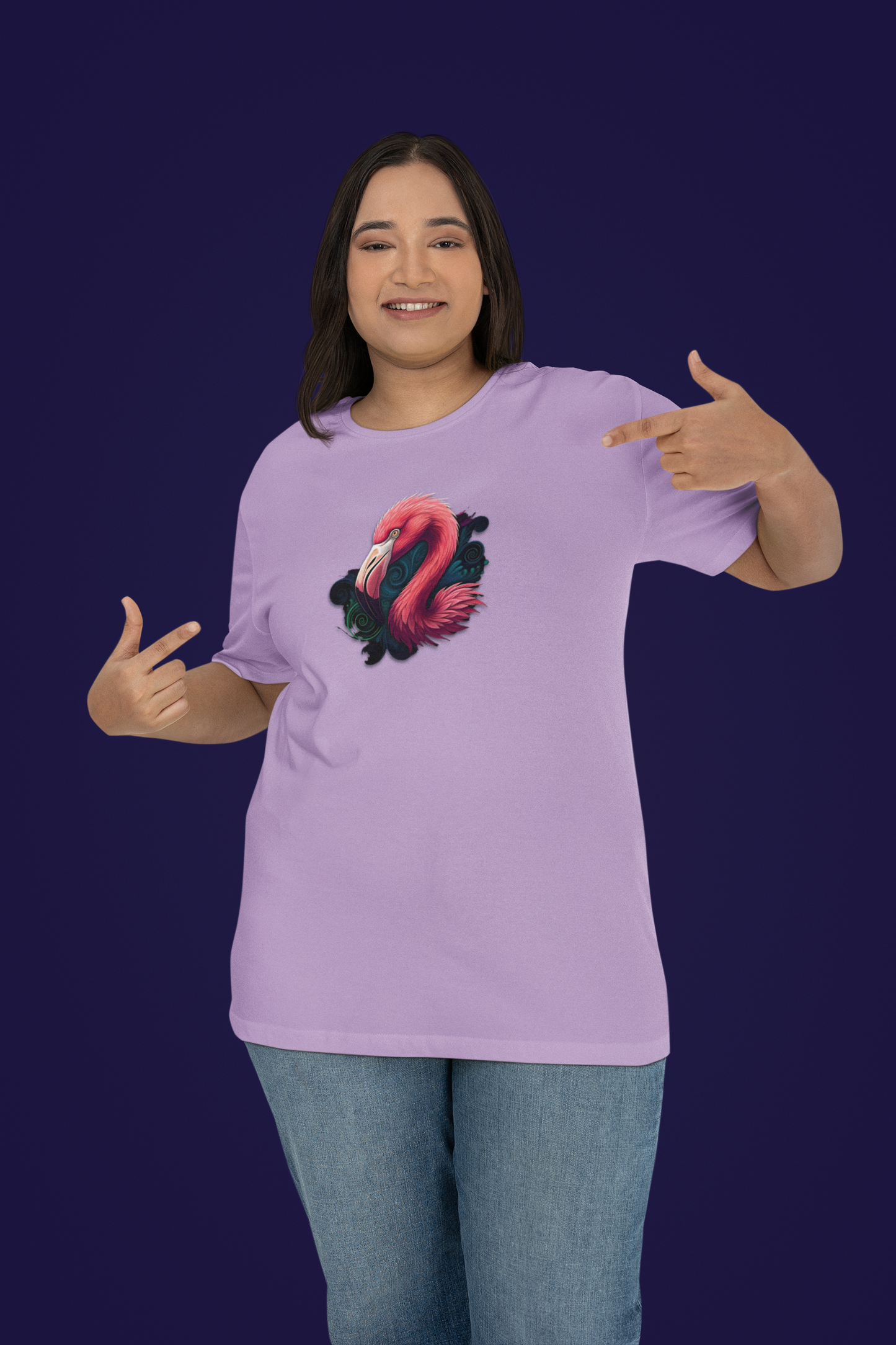 Plus Pink Hamsa T-Shirt