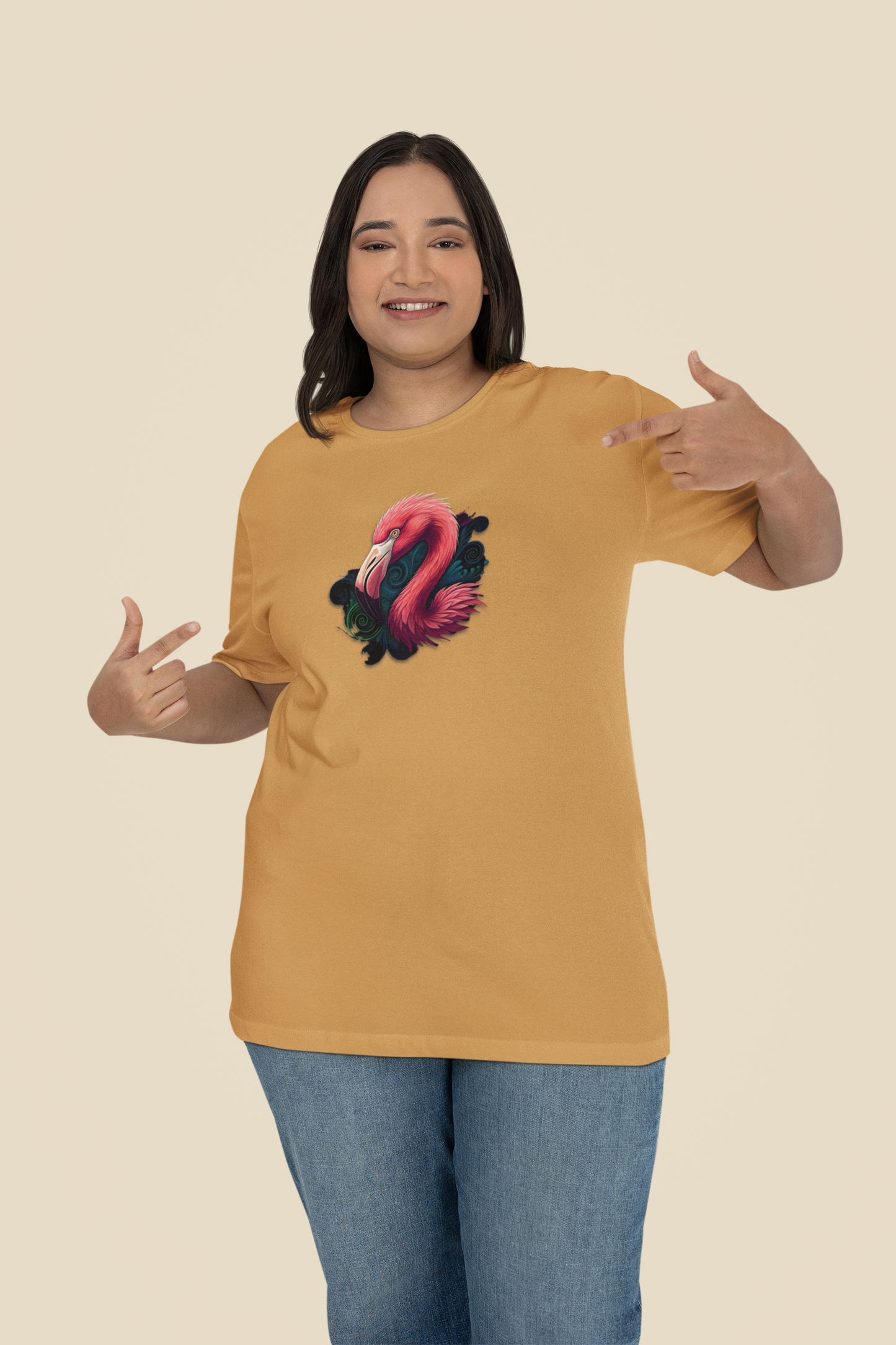 Plus Pink Hamsa T-Shirt