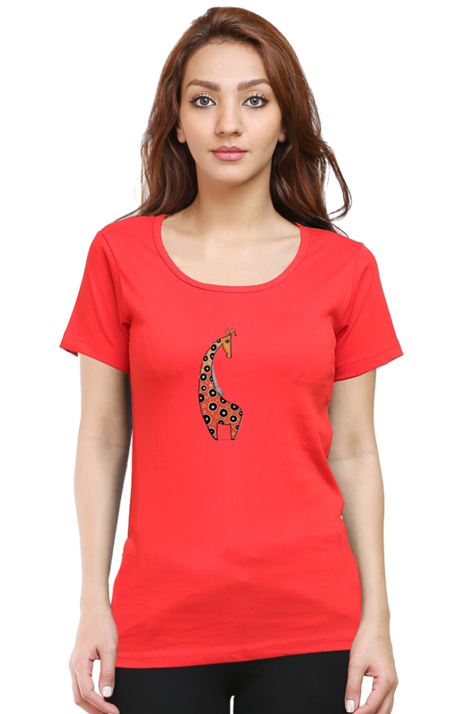 Classic Giraffe Round Neck