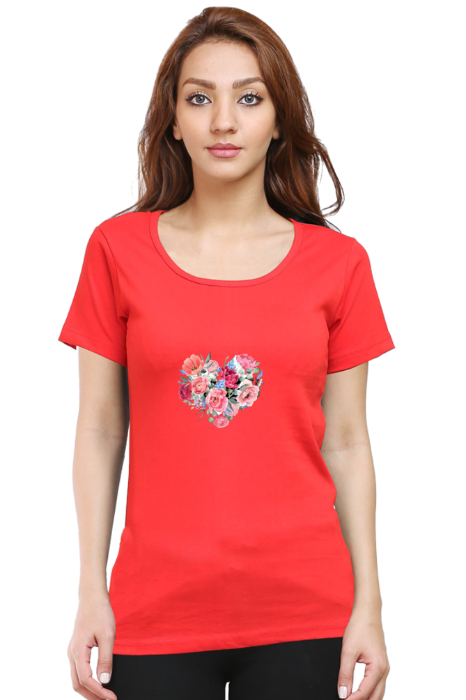 Classic Huva Heart Round Neck