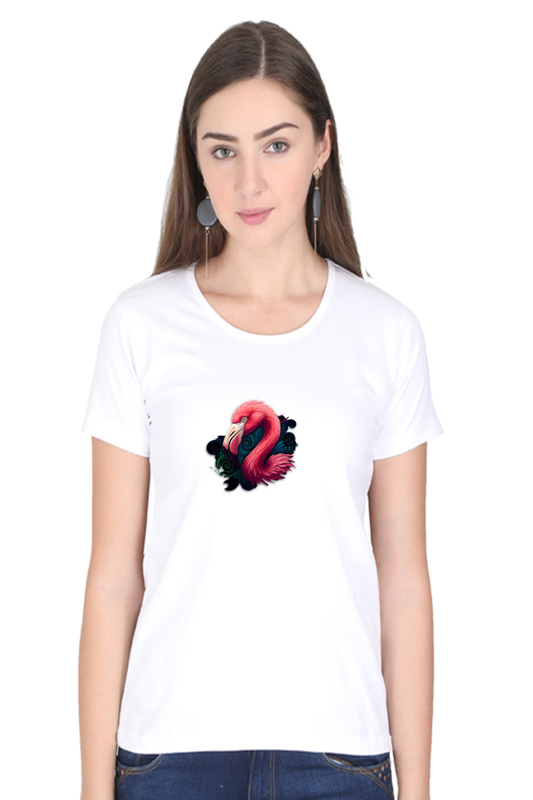 Classic Pink Hamsa Round Neck