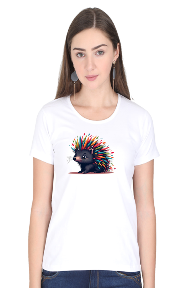 Classic Spiky Porcupine Round Neck