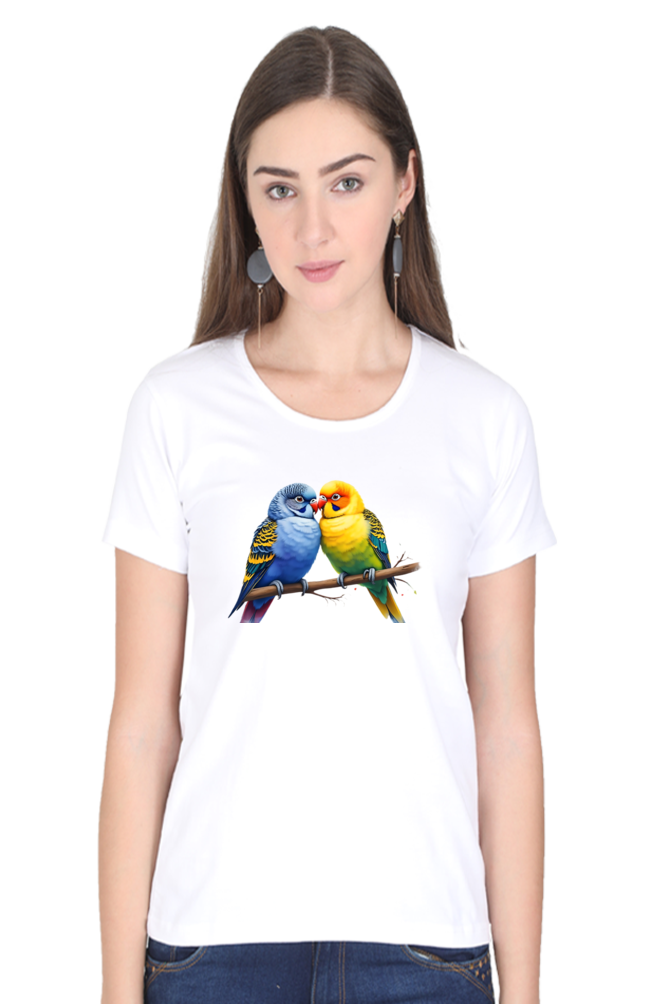 Classic Love Birds Round Neck