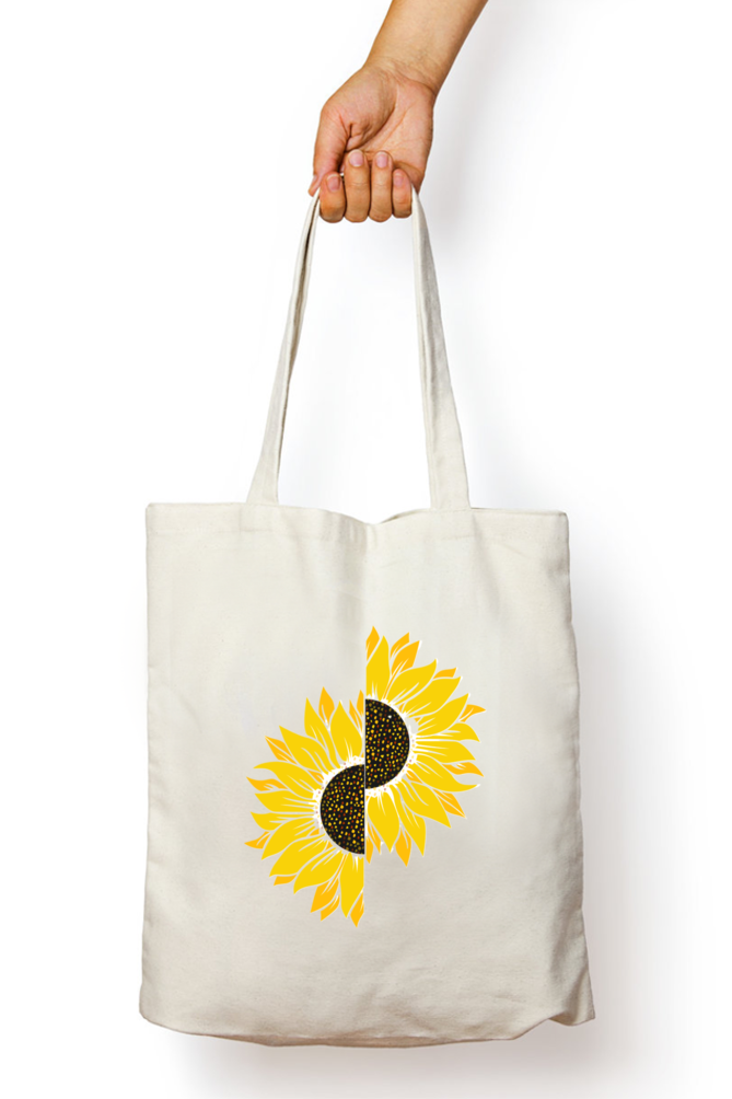 Suryamukhi Tote Bag with Zipper