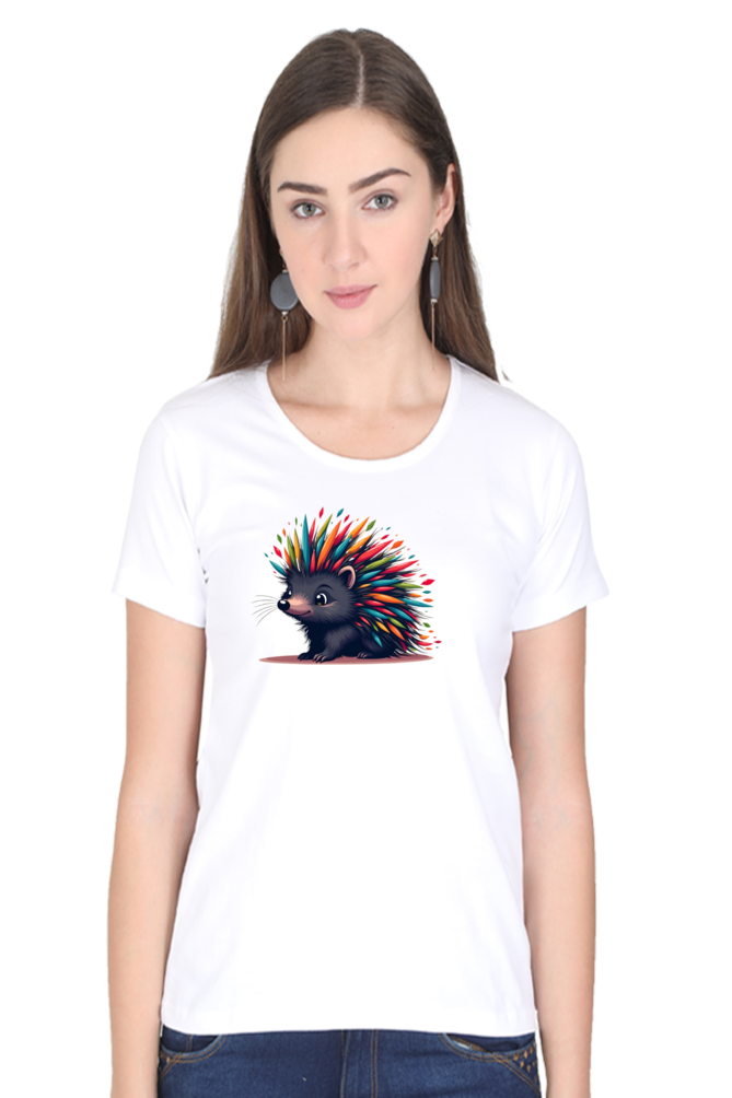Classic Spiky Porcupine Round Neck