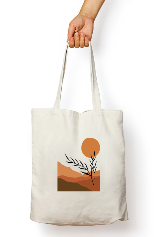 Boho Land Tote bag with Zipper