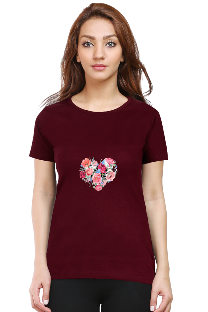 Classic Huva Heart Round Neck