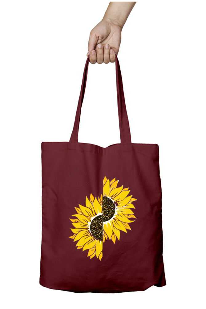 Suryamukhi Tote Bag with Zipper